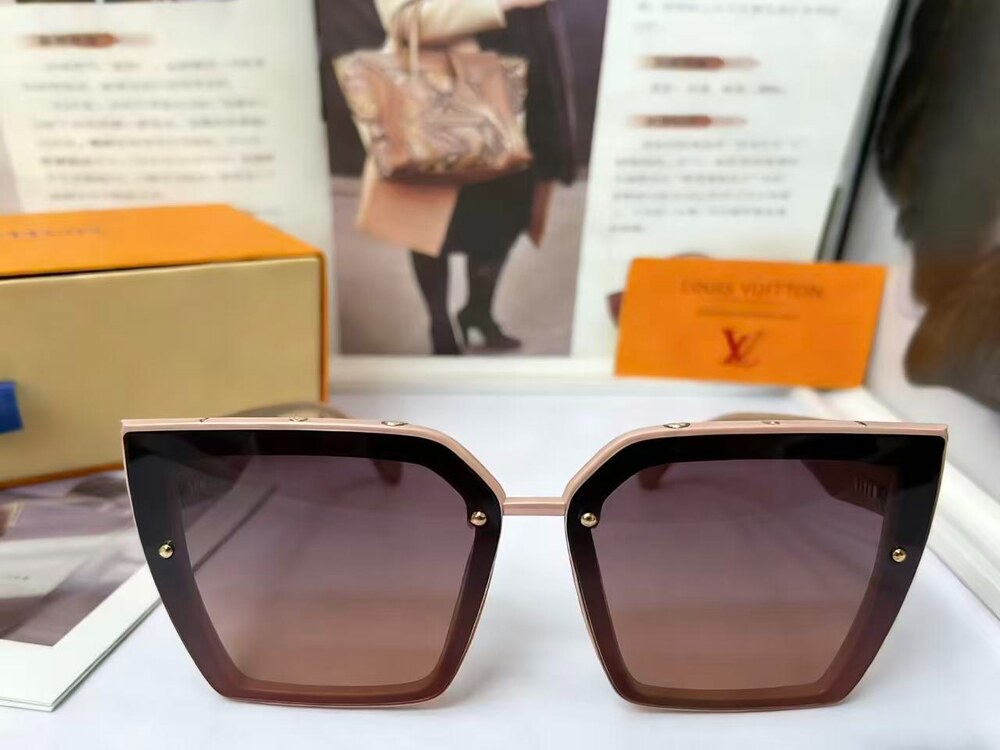 Louis Vuitton Two Tone Square Sunglasses